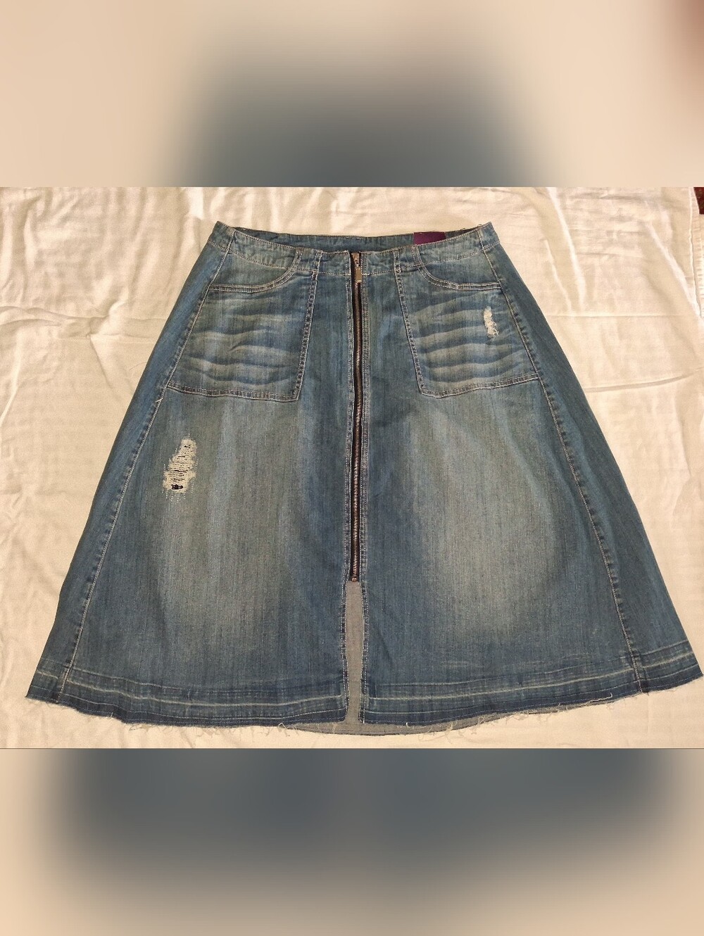 NWT LANE BRYANT JEAN SKIRT SZ 16
